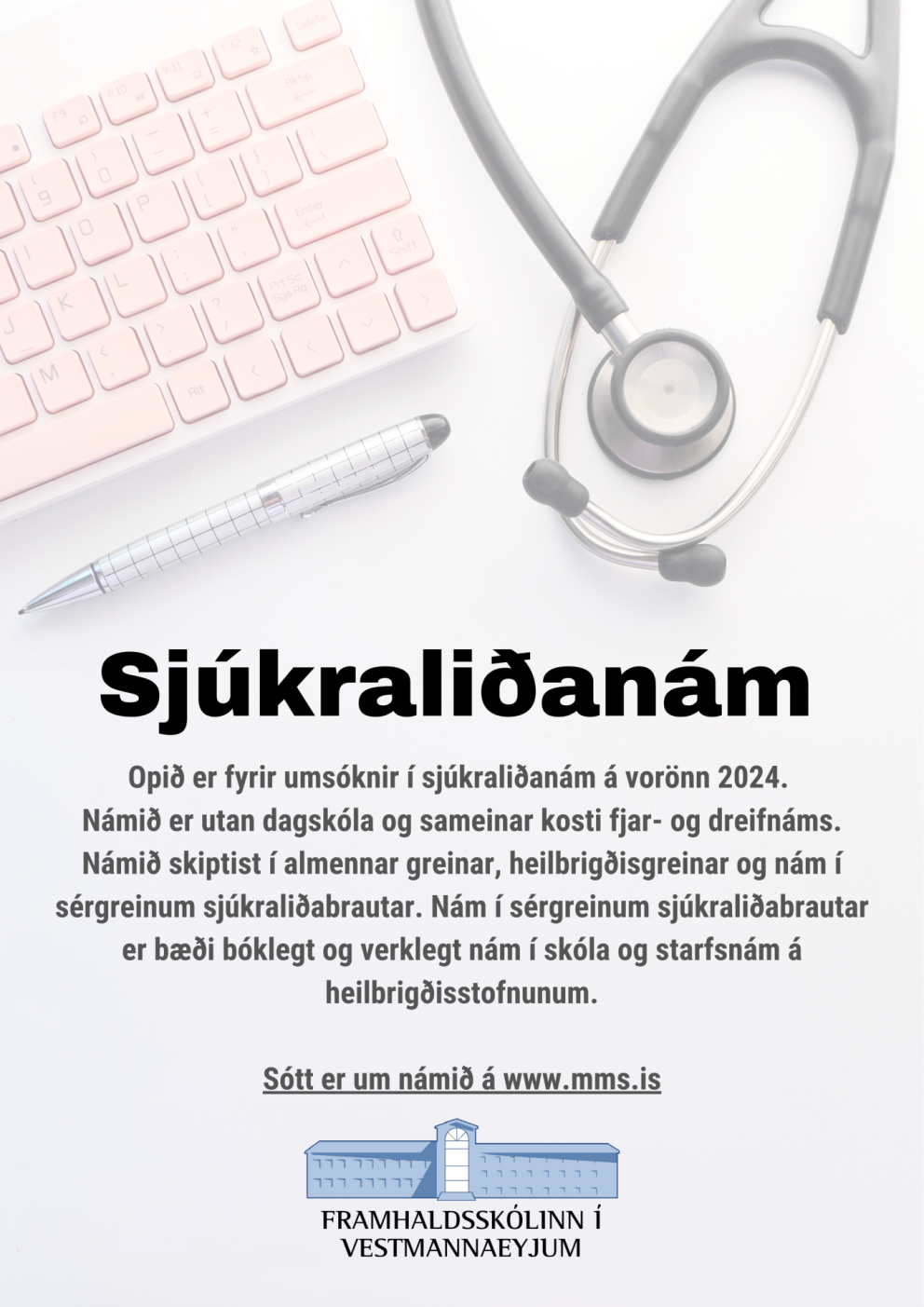 Sjúkraliðanám vorönn 2024