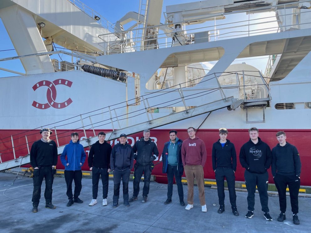 Heimsókn í uppsjávarskipið Sigurð