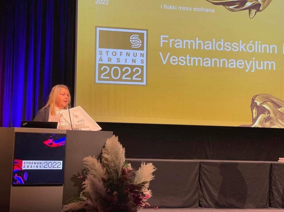 Framhaldsskólinn í Vestmannaeyjum stofnun ársins 2022