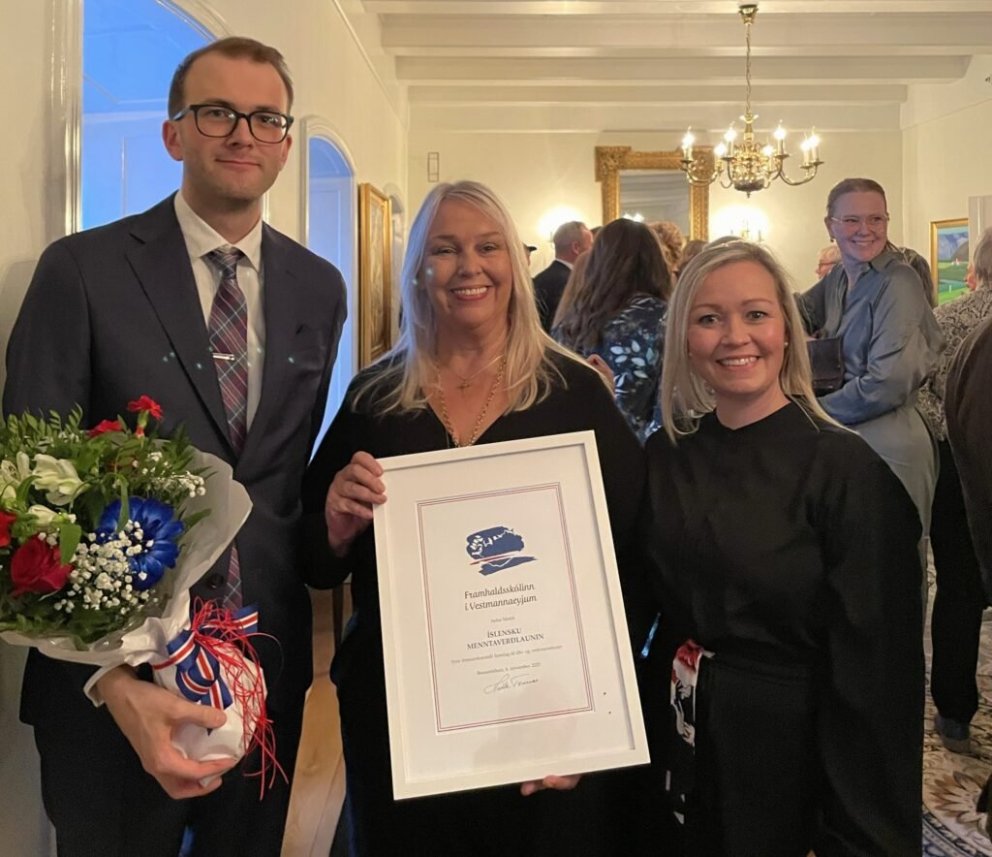 Framhaldsskólinn í Vestmannaeyjum hlýtur Íslensku menntaverðlaunin 2025