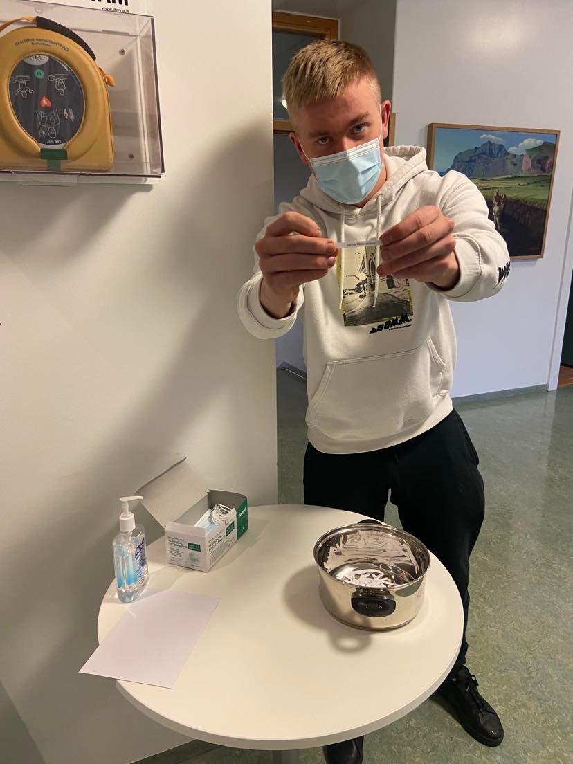 Vinningshafar í lukkupottinum  vegna þátttöku í Skólapúlsinum