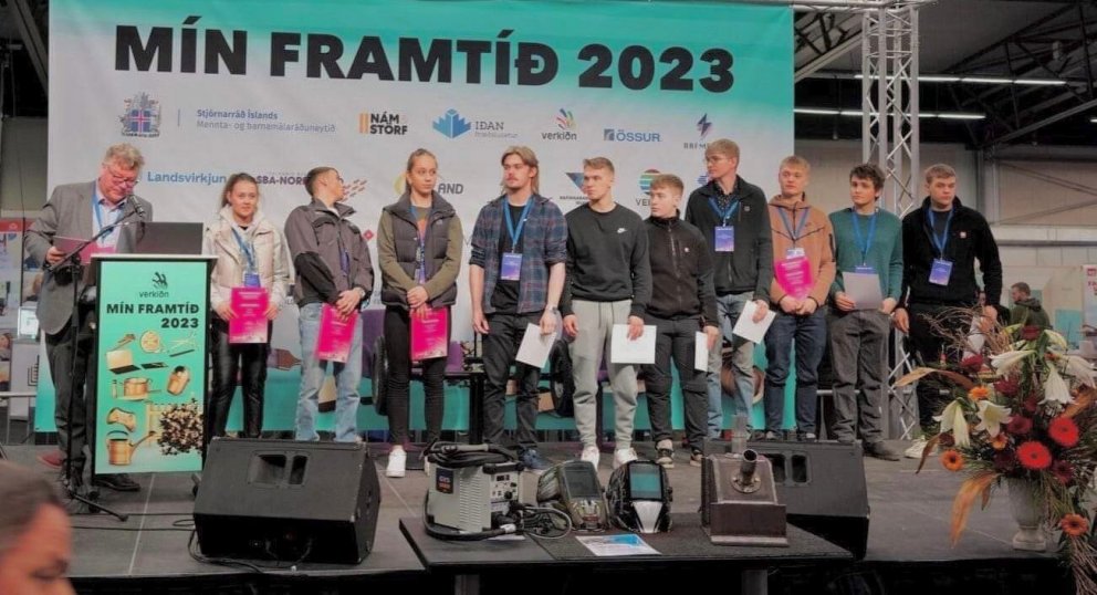 Tinna Mjöll Fulltrúi FÍV í Íslandsmóti iðn- og verkgreina