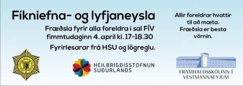 Fíkniefna-og lyfjaneysla