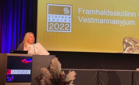 Framhaldsskólinn í Vestmannaeyjum stofnun ársins 2022