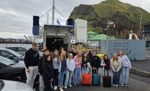 Erasmus heimsókn í FÍV – vatnsfótspor, pysjur og góðvild í fyrirrúmi