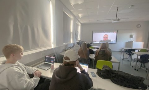 Heimsókn frá Yrsu Sigurðardóttur rithöfundi